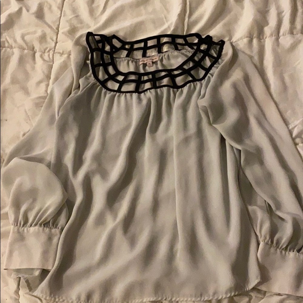 Long sleeve blouse
